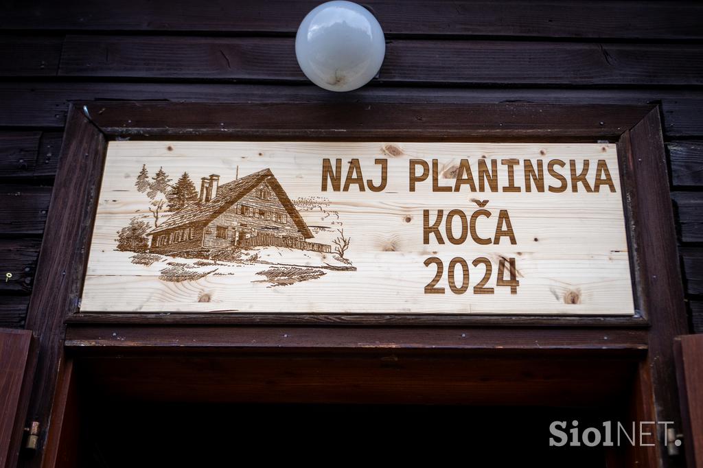 Koča na Žavcarjevem vrhu - Naj planinska koča 2024