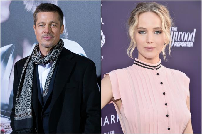 Brad Pitt, Jennifer Lawrence | Foto Getty Images