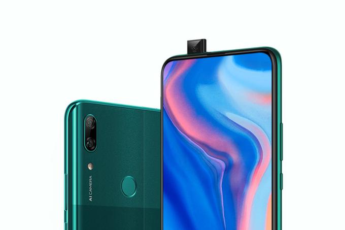 Huawei P Smart Z je bil prvi Huaweiev telefon s samodejno izskočno kamero, ni pa več edini. Izšla sta tudi že Huawei Y9 Prime 2019, ki je različica P Smarta Z za določene trge v Aziji, in pripadnik Huaweieve sorodne znamke Honor, model 9X.  | Foto: Huawei Mobile