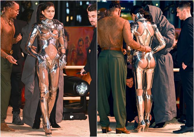 Zendaya v Muglerevi futuristični kreaciji | Foto: Guliverimage