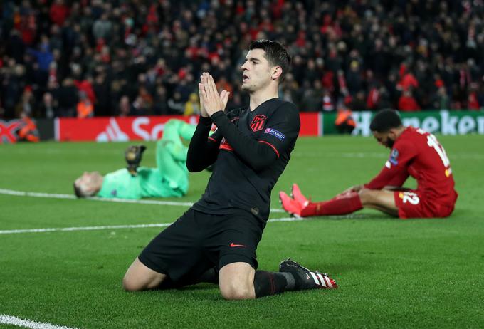 Alvaro Morata je v izdihljajih podaljška postavil končni rezultat 3:2 za Atletico. | Foto: Reuters