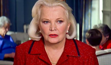 Igralka Gena Rowlands iz filma Beležnica se tudi v resnici bori z demenco