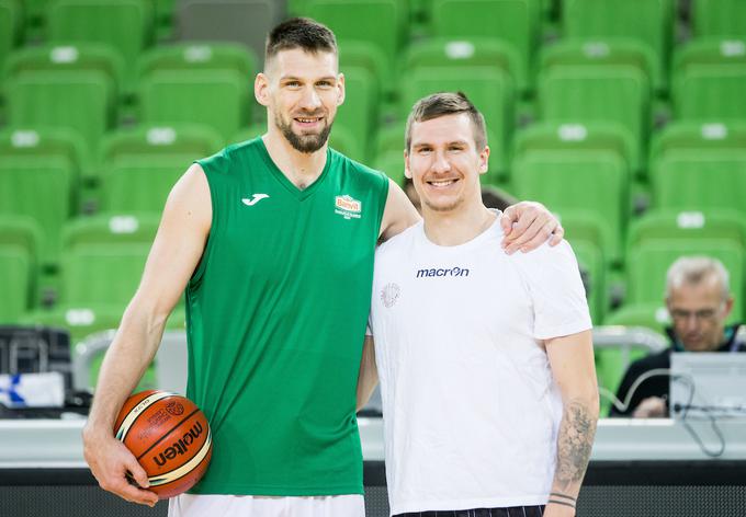 Reprezentančno srečanje: Gašper Vidmar in Gregor Hrovat | Foto: Sportida