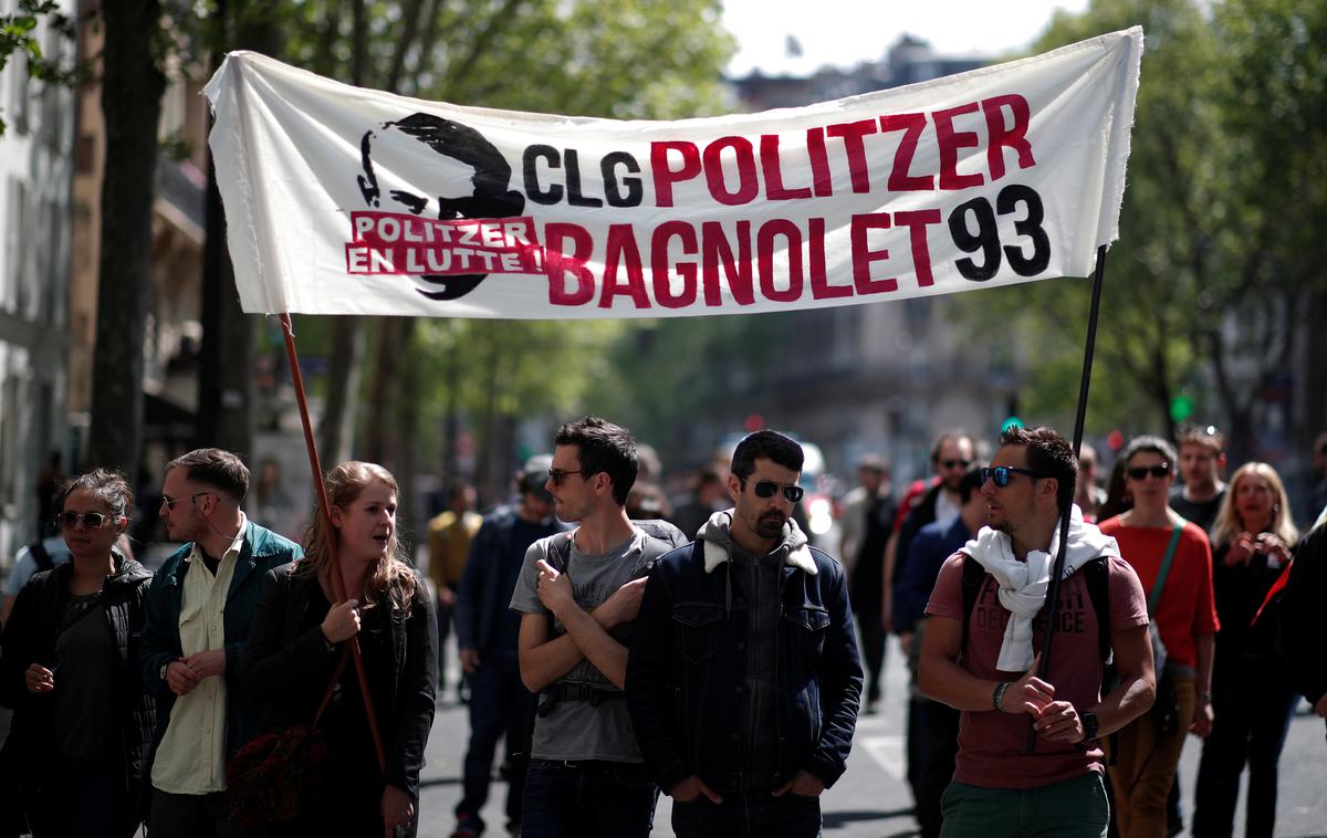 Protesti proti Macronu | Foto Reuters