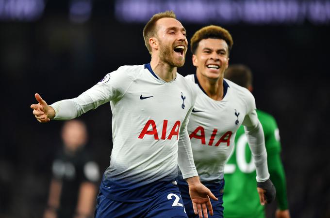 Dele Alli in Christian Eriksen iz časov, ko sta uspešno sodelovala pri Tottenhamu. | Foto: Reuters