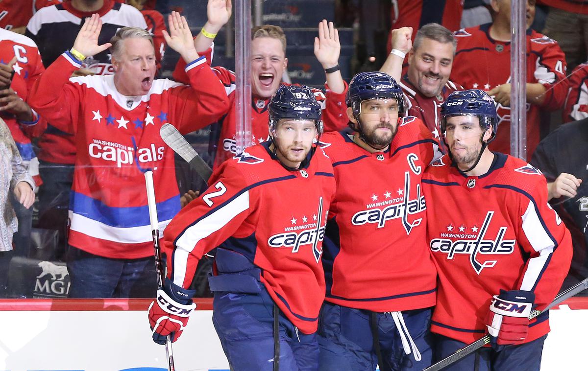 Washington Capitals | Branilci naslova so v ponovitvi velikega finala nadigrali Vegas. | Foto Reuters