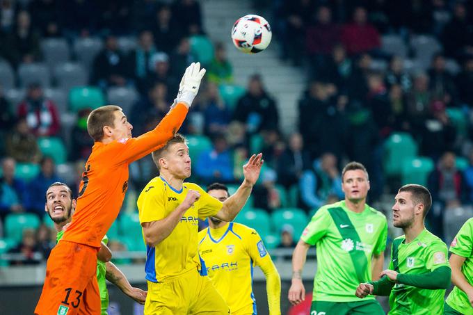 Olimpija je po zmagi nad Domžalami zasedla vrh lestvice, a ima tekmo več od Maribora. | Foto: Žiga Zupan/Sportida