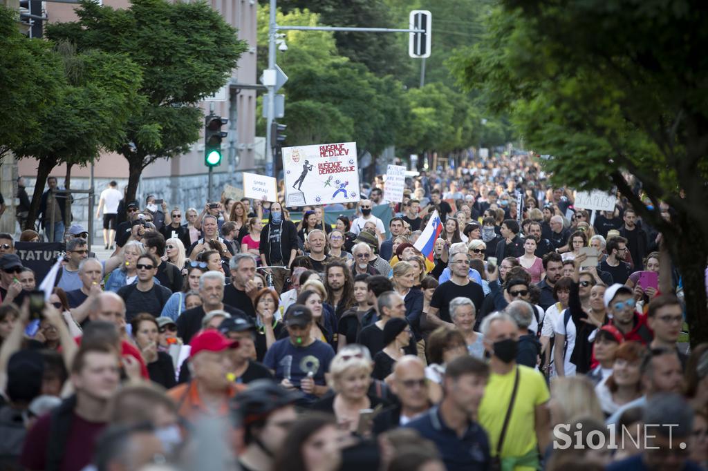 Koesarski protest 19.6.2020