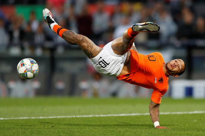 Memphis Depay | Memphis Depay odhaja v Barcelono. | Foto Reuters