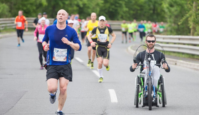 Gal Jakič je eden od ambasadorjev teka Wings For Life World Run. | Foto: Red Bull