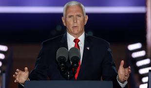 Pence posvaril Američane, da v Bidnovi Ameriki ne bodo varni