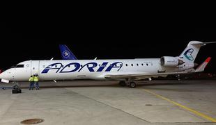 To je novo letalo Adrie Airways, ki je že letelo na Dunaj, v Sarajevo in Zürich