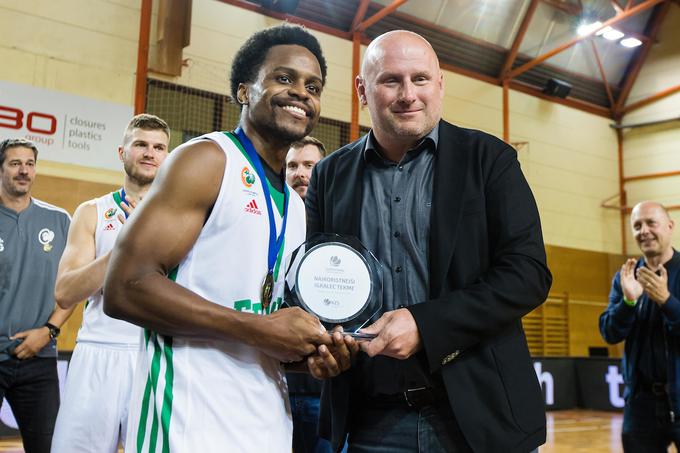 MVP superpokala - Yogi Ferrell. | Foto: Grega Valančič/Sportida