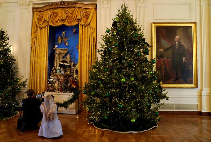 Okraševanje Bela hiša | Foto: Reuters