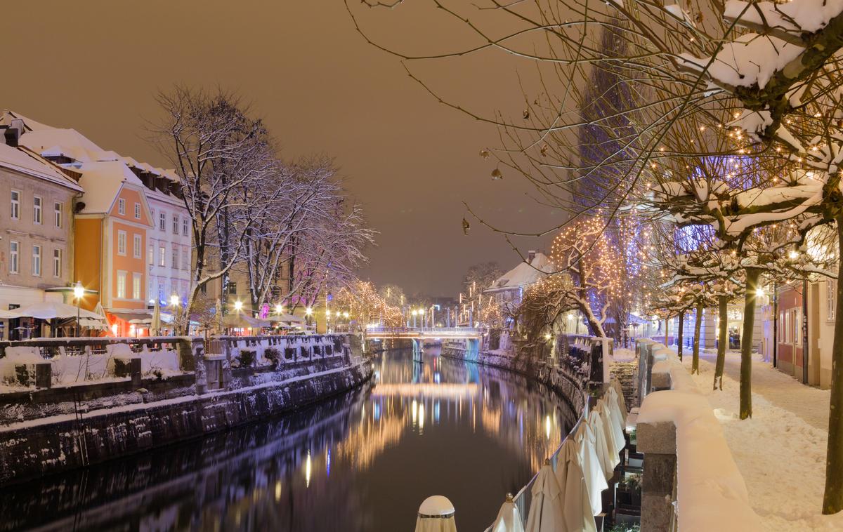 Ljubljana, zima | Foto Thinkstock