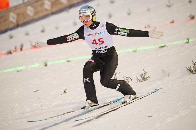 Anže Lanišek | Anže Lanišek je bil razpoložen na ekipni tekmi, Slovenija je tekmo končala na petem mestu. | Foto Guliverimage