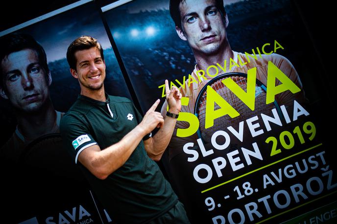 Aljaž Bedene | Aljaž Bedene je prvi favorit za osvojitev lovorike v Portorožu. | Foto Grega Valančič / Sportida