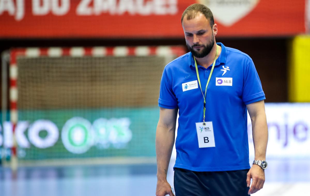 Rokometne kv. za SP: Slovenija - Italija, Uroš Zorman | Uroš Zorman je s svojimi varovanci ostal brez nastopa na SP. | Foto Matic Klanšek Velej/Sportida