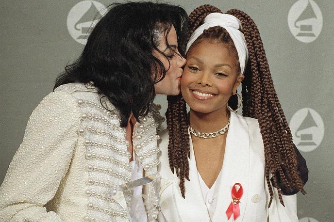 Michael Janet Jackson | Michael in Janet Jackson na podelitvi grammyjev leta 1993 | Foto Guliverimage/AP