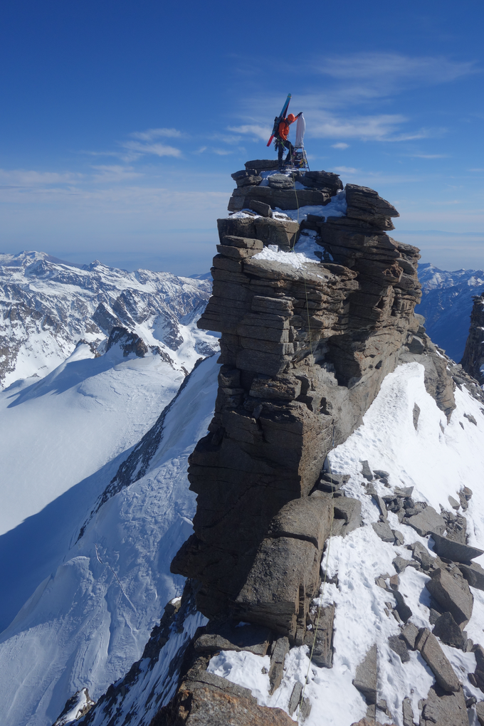 Jan in Miha Podgornik Gran Paradiso | Foto: Miha Podgornik