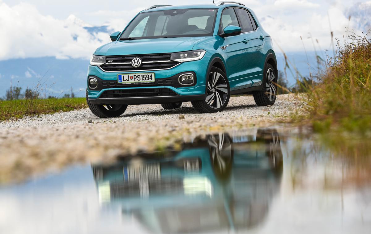 Volkswagen t-cross 1.0 TSI DSG | T-cross je za zdaj najmanjši Volkswagnov križanec. | Foto Gašper Pirman