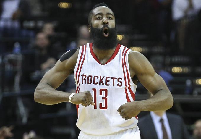 James Harden bo dres raket nosil še štiri sezone. | Foto: 