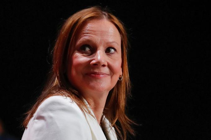 Predsednica in glavna izvršna direktorica družbe General Motors Mary Barra | Foto: Reuters