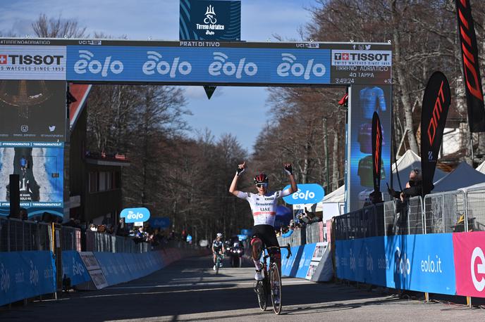 Tadej Pogačar - Tirreno - Adriatico 2021 | Tadej Pogačar je na dirki Tirreno-Adriatico prevzel vodstvo v skupnem seštevku. | Foto Guliverimage