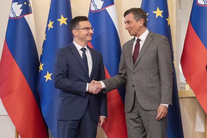 Marjan Šarec Borut Pahor | Foto STA