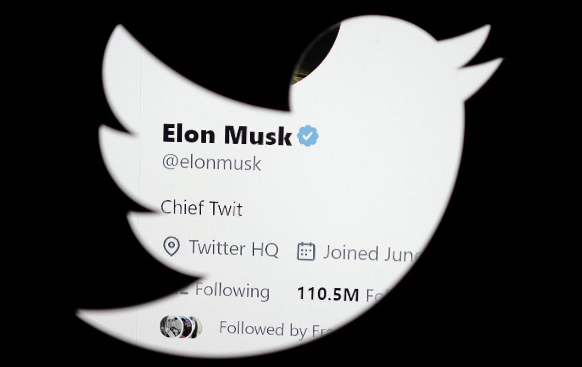 Twitter, Elon Musk | Vnovični zagon sistema plačljivih modrih kljukic prihaja prav na dan, ko je Musk po poročanju medijev razpustil Twitterjev svet za zaupanje in varnost. | Foto Guliver Image