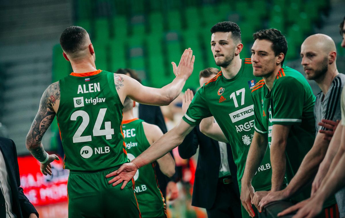 Alen Omić Karlo Matković | Cedevita Olimpija je suvereno opravila z Mego. | Foto Siniša Kanižaj/Sportida