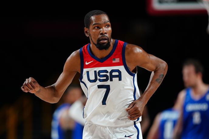 Kevin Durant | Kevin Durant je najboljši strelec ZDA v zgodovini olimpijskih turnirjev. | Foto Reuters