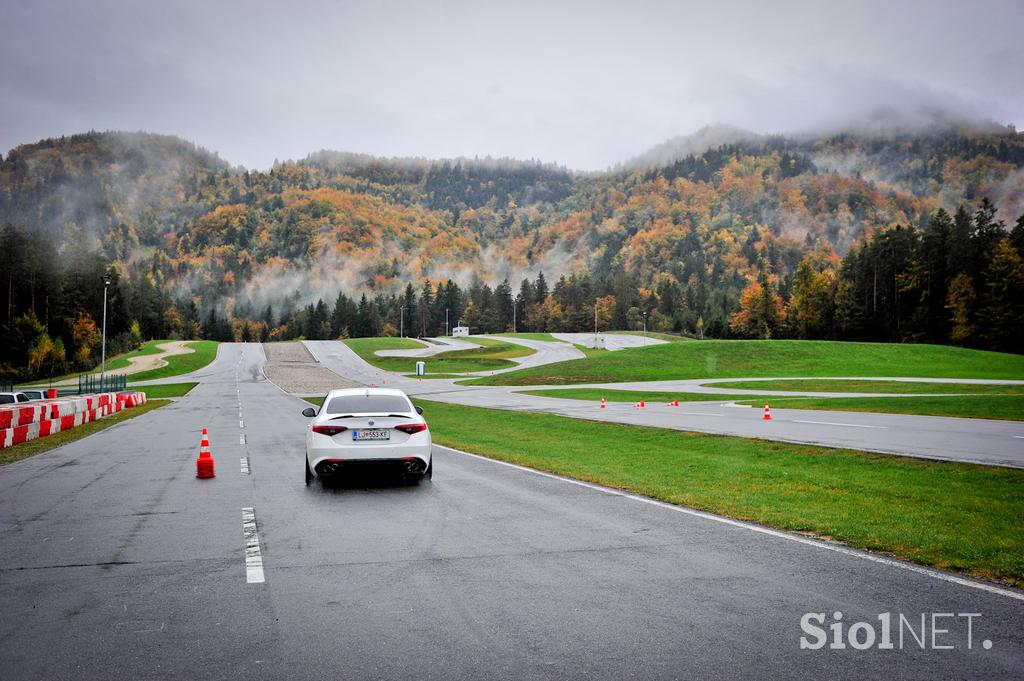 Alfa romeo giulia quadrifoglio - domača predstavitev