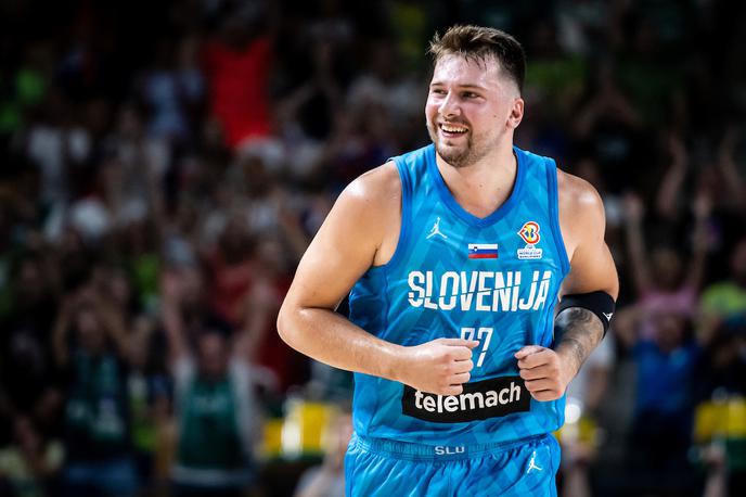 Slovenija Estonija Luka Dončić | Luka Dončić bo MVP prvenstva. Tako meni skoraj polovica novinarjev, ki bodo spremljali tekmovanje. | Foto Vid Ponikvar