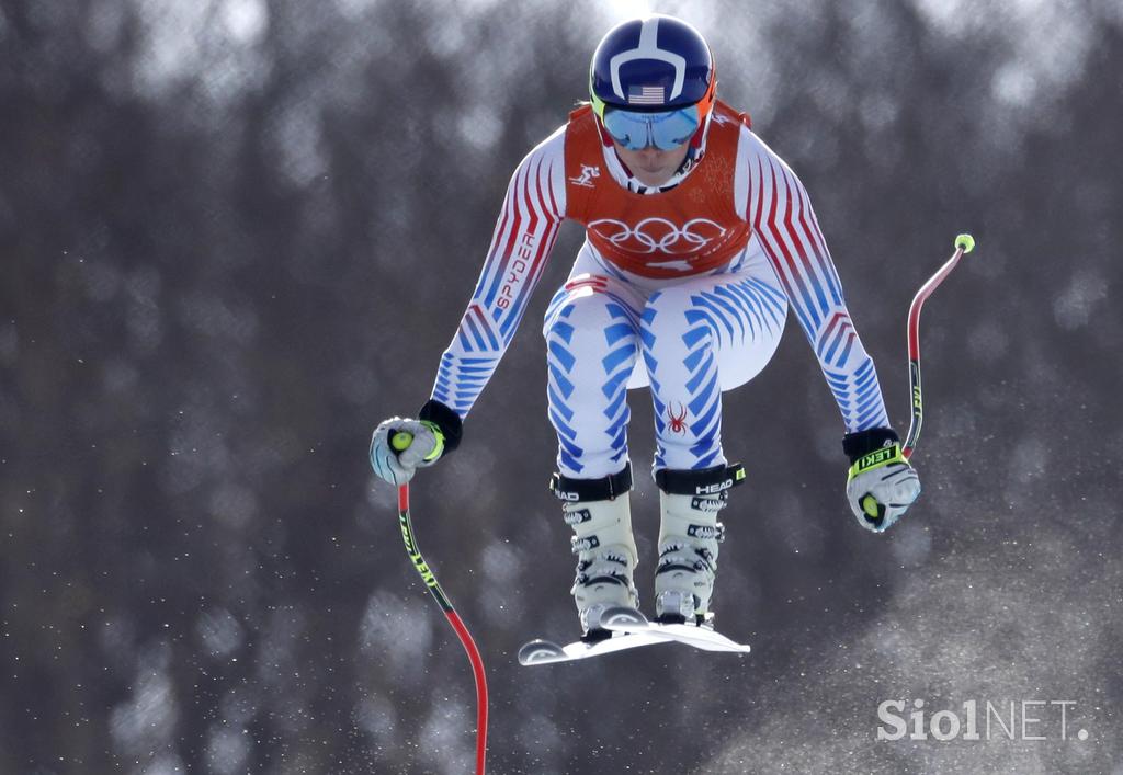 Lindsey Vonn Pjongčang 2018