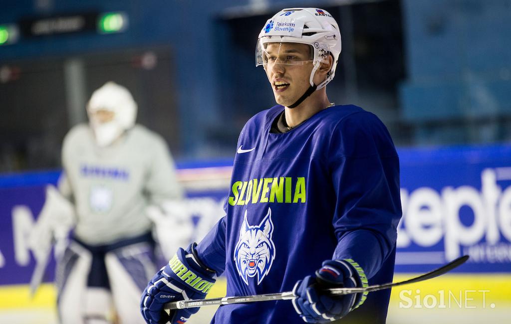 slovenska hokejska reprezentanca trening