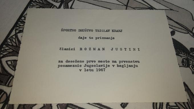 Leta 1967 je postala jugoslovanska kegljaška prvakinja v kategoriji posameznic. | Foto: A. T. K.