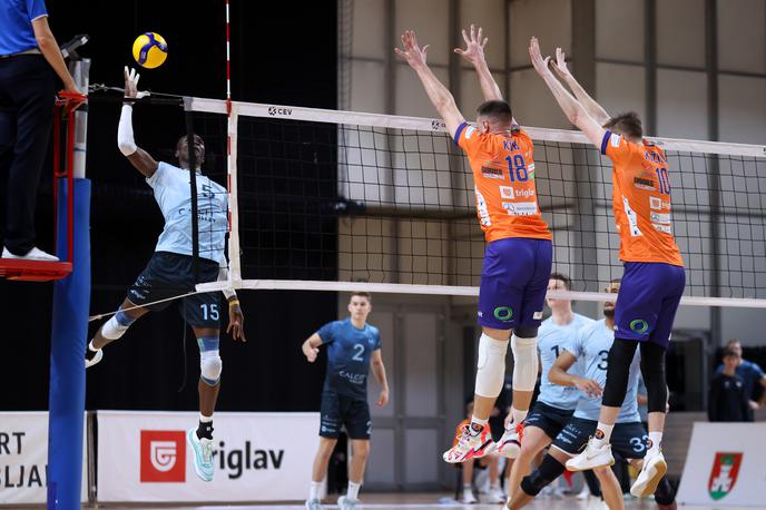 ACH Volley - Calcit Volley | ACH Volley v državnem prvenstvu še ni izgubil niza, Kamničani so izgubili v Kanalu. | Foto Filip Barbalić