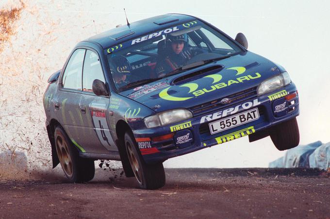 Nepozabni spomini dvojca Colin McRae - subaru impreza. Japonska znamka se je v devetdesetih uspešno uveljavila prek svetovnega relija. | Foto: Reuters