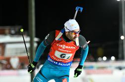 Fourcade najmočnejši, Drinovec že v prvem nastopu med elito do točk