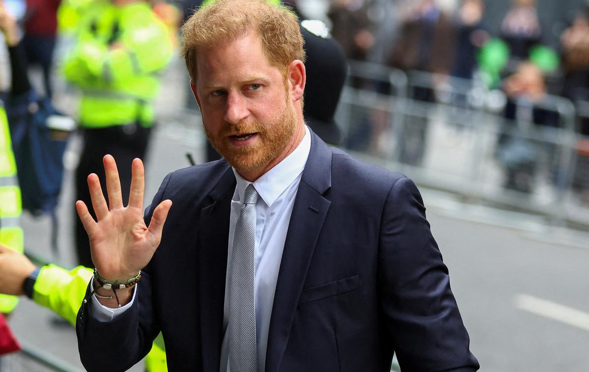 Princ Harry | Princ Harry je od uradnih dolžnosti odstopil leta 2020, ko se je z ženo Meghan preselil v Kalifornijo in sprožil plaz kritik na račun kraljeve družine. | Foto Reuters