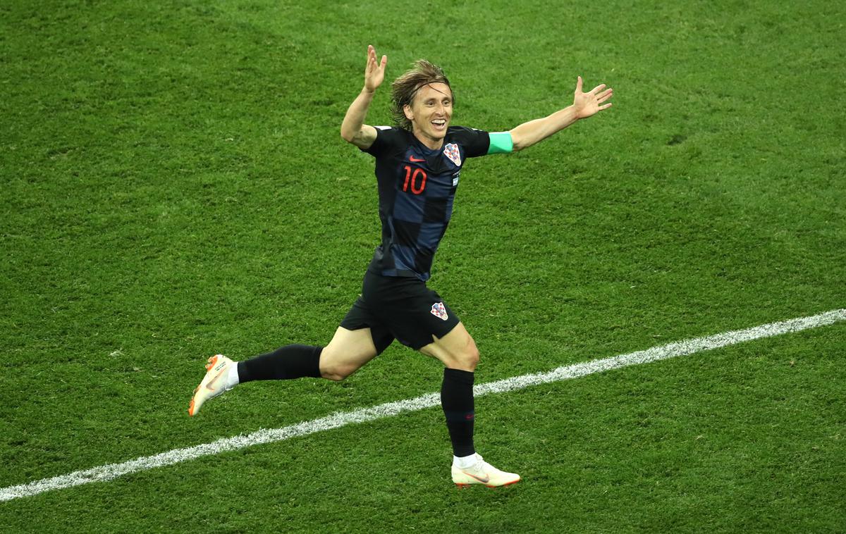 Luka Modrić | Luka Modrić je na SP 2018 tako blestel, da je bil izbran za najboljšega nogometaša na svetu. | Foto Getty Images