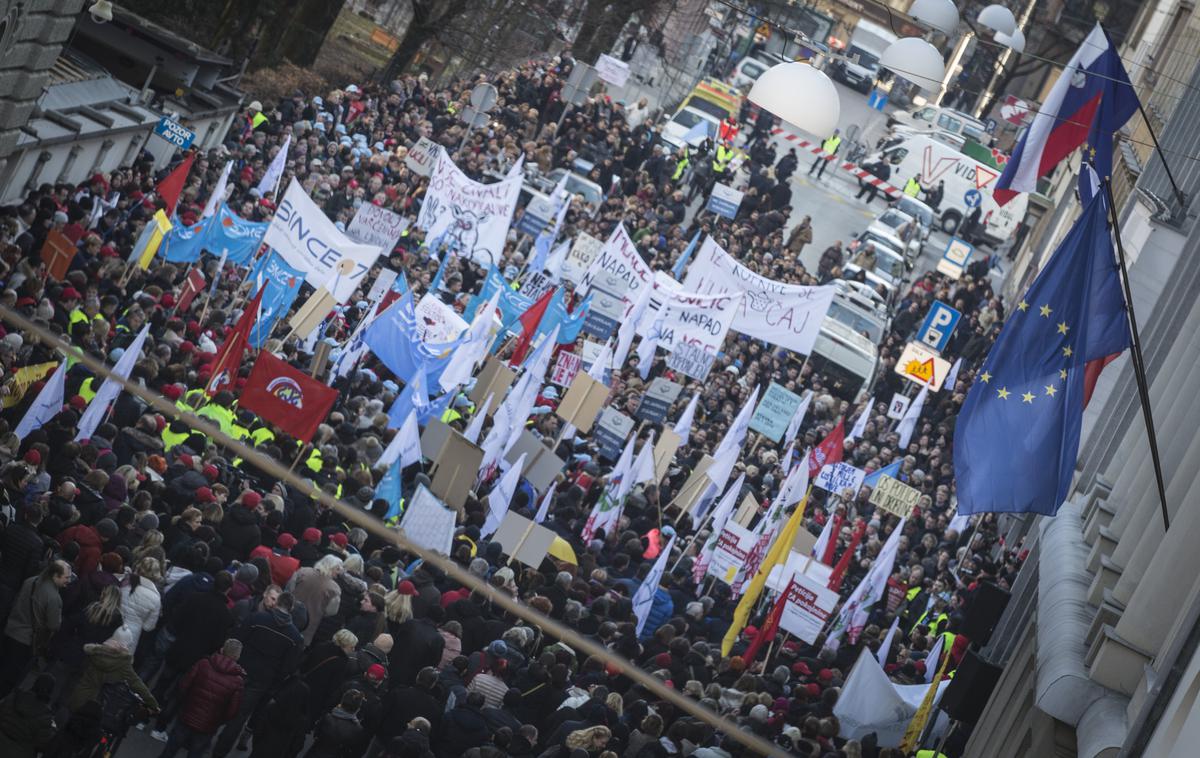 Splošna stavka javnega sektorja | Foto Bojan Puhek