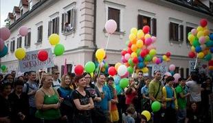 Na letošnji Paradi ponosa pozivi k solidarnosti in enakopravnosti