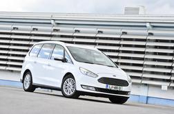 Ford galaxy – za sedem potnikov in prtljago, tudi za tretjo vrsto #foto