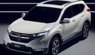 Honda napoveduje prvi hibridni SUV, novi C-RV v Evropo brez dizla