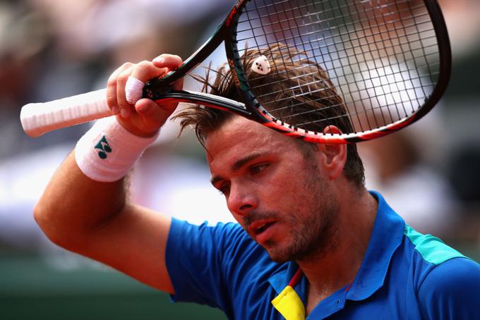 Stan Wawrinka je tudi eden izmed tistih, ki je letošnjo sezono predčasno končal. Švicar, ki je tudi dober prijatelj Rogerja Federerja, je do zdaj s turnirskimi nagradami zaslužil 26,2 milijona evrov. | Foto: Guliverimage/Getty Images