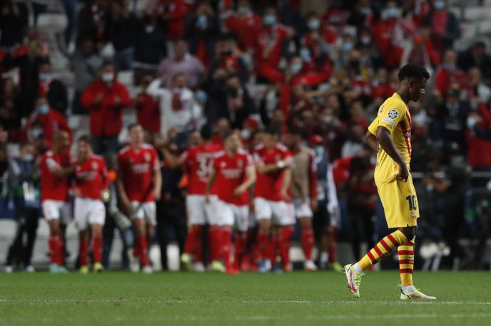 Barcelona Benfica | Benfica je na domači zelenici Barcelono odpravila s kar 3:0. | Foto Guliverimage