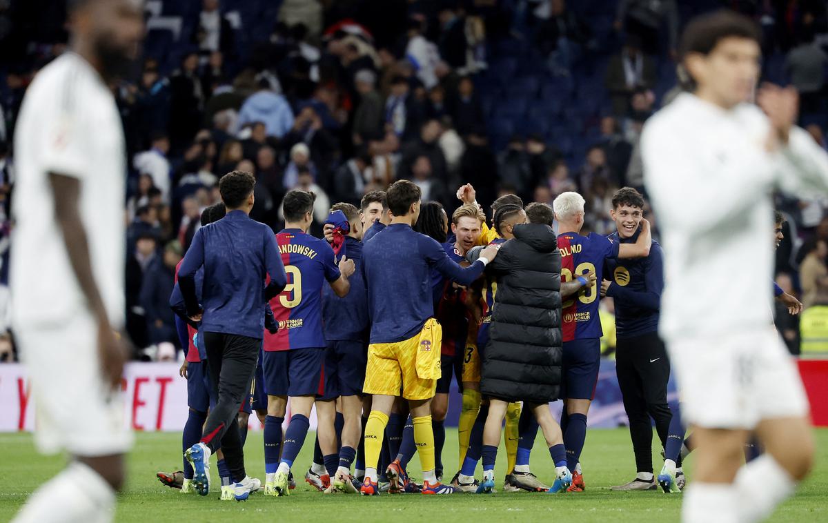 Real Barcelona | Barcelona je po visoki zmagi v Madridu še povečala prednost pred zasledovalci. | Foto Reuters