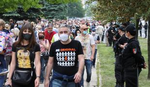 V Sarajevu protest zaradi maše za hrvaške žrtve povojnih pobojev #foto